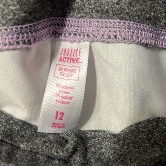 Justice Girls 2 Piece active wear set Size 12 EUC - Picture 10 of 11
